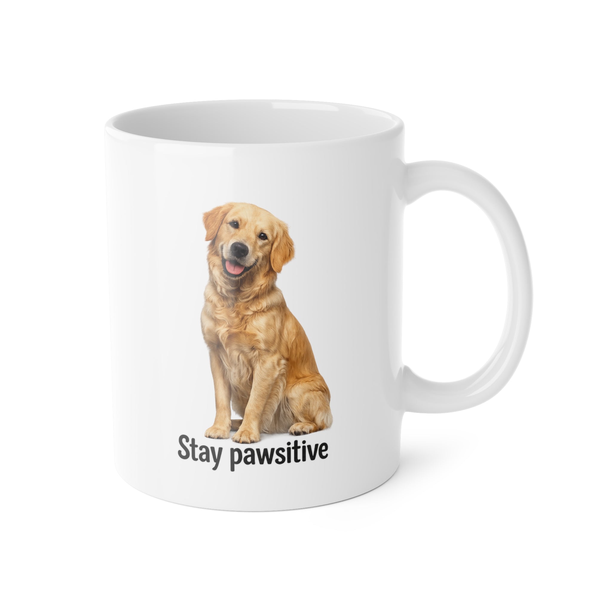 Custom Pet Mug – Personalized Dog Photo Cup | Stay Pawsitive™ 11oz