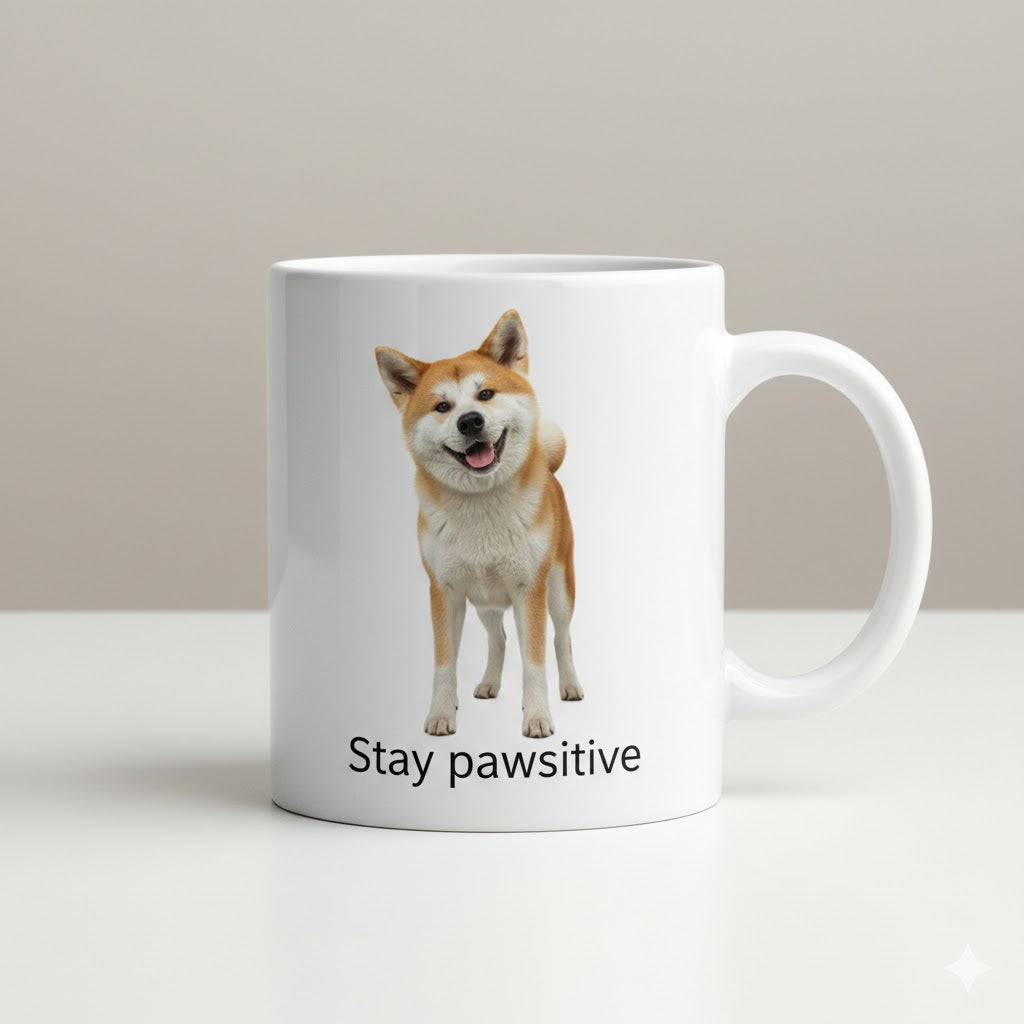 Custom Pet Mug – Personalized Dog Photo Cup | Stay Pawsitive™ 11oz