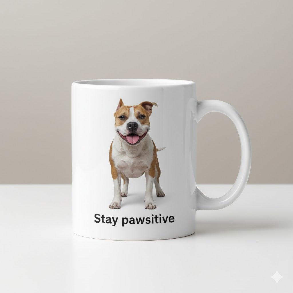 Custom Pet Mug – Personalized Dog Photo Cup | Stay Pawsitive™ 11oz