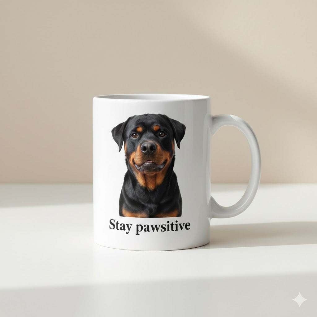 Custom Pet Mug – Personalized Dog Photo Cup | Stay Pawsitive™ 11oz